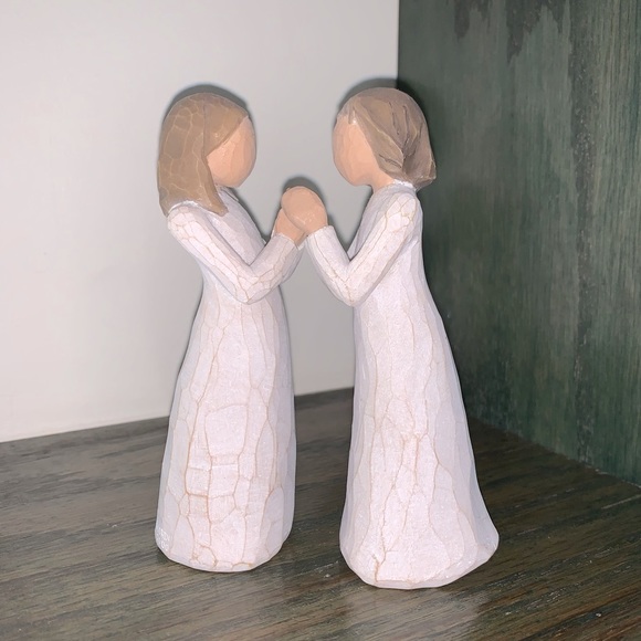 Vintage Willow Tree Sisters by Heart